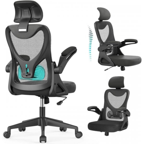 YONISEE Office Chair, Ergonomic Desk Chair with Lu...